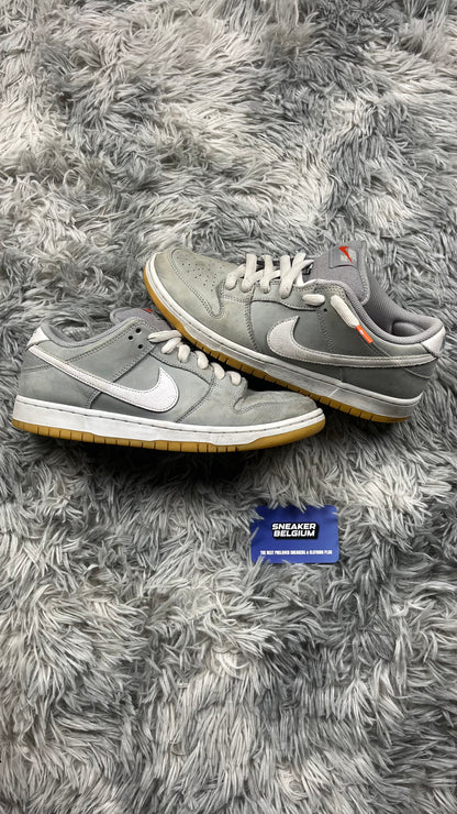 Dunk low sb grey gum 43