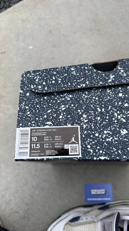 Jordan 4 midnight navy | 44