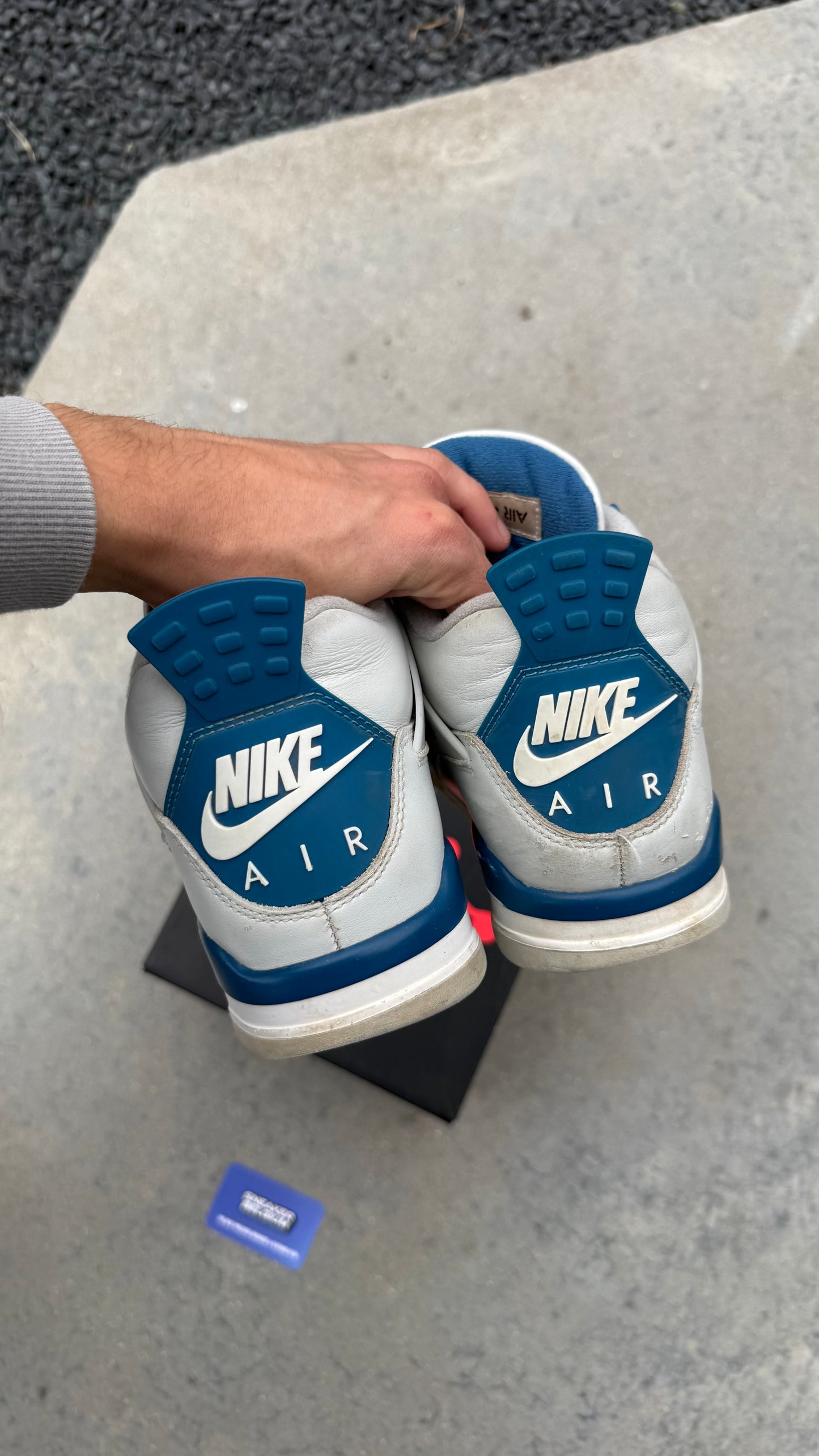 Jordan 4 military blue | 44