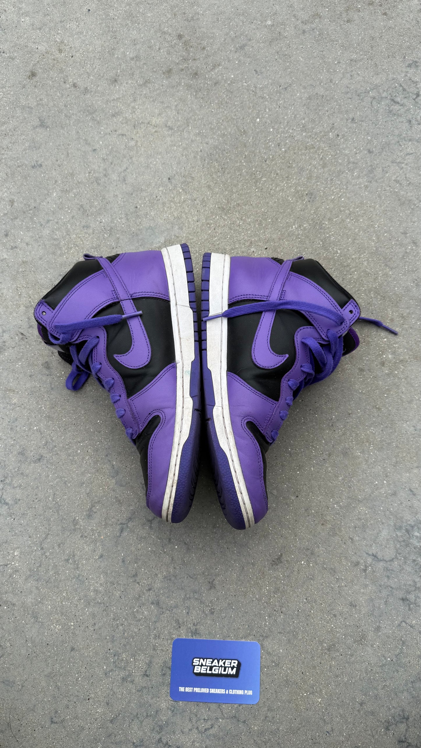 Dunk high purple/black | 42