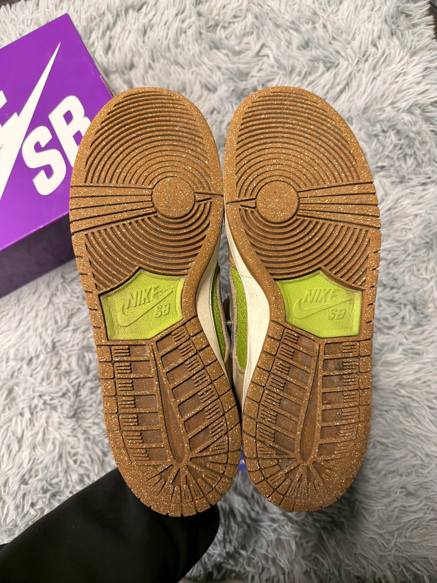 Dunk low SB green/brown / size 45 / Pre-Loved