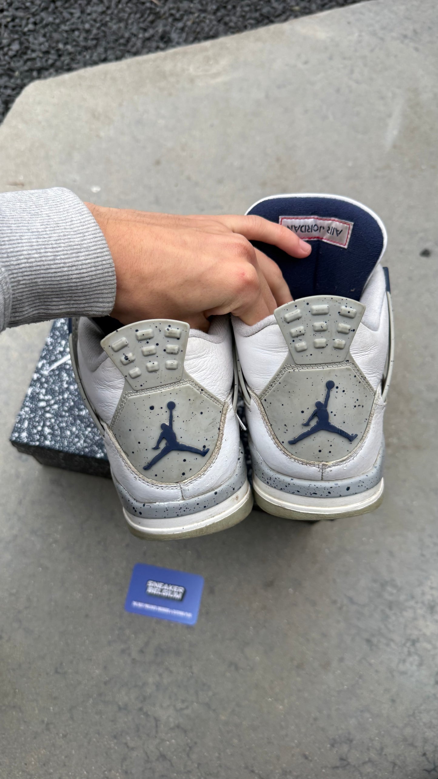 Jordan 4 midnight navy | 44