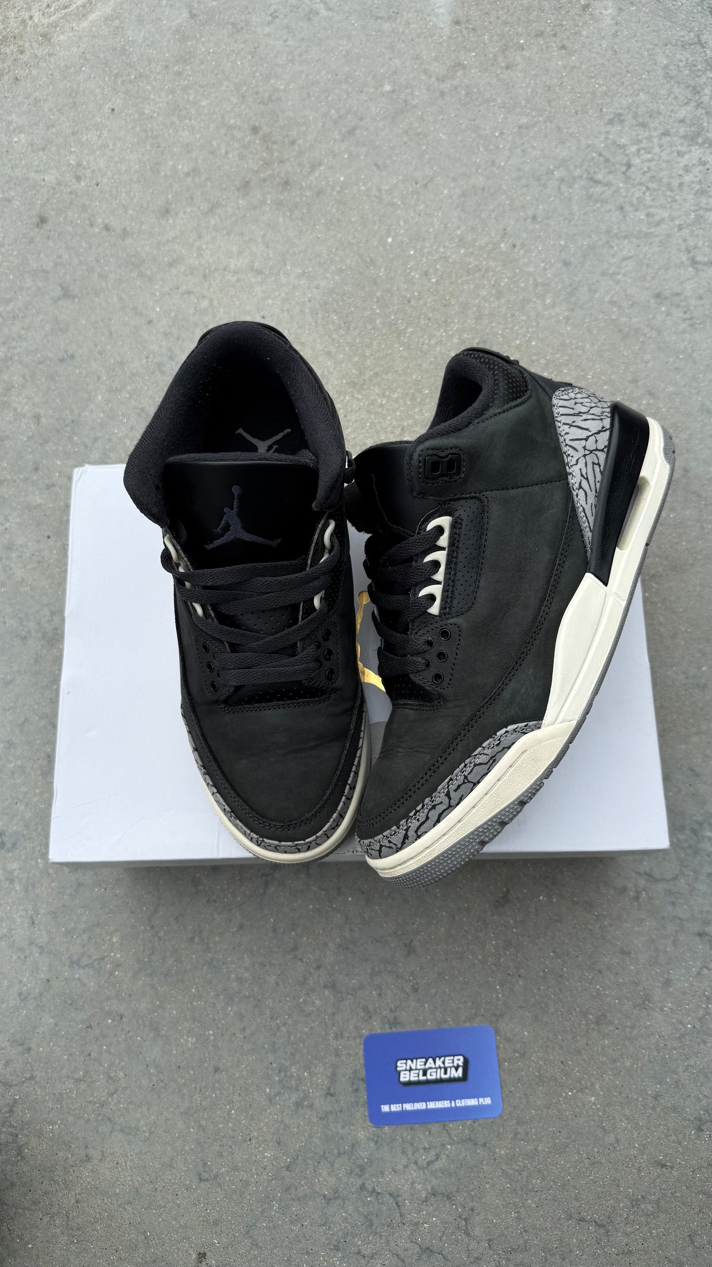 Jordan 3 Noir | 41