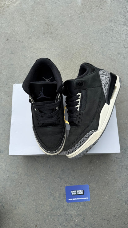 Jordan 3 Noir | 41