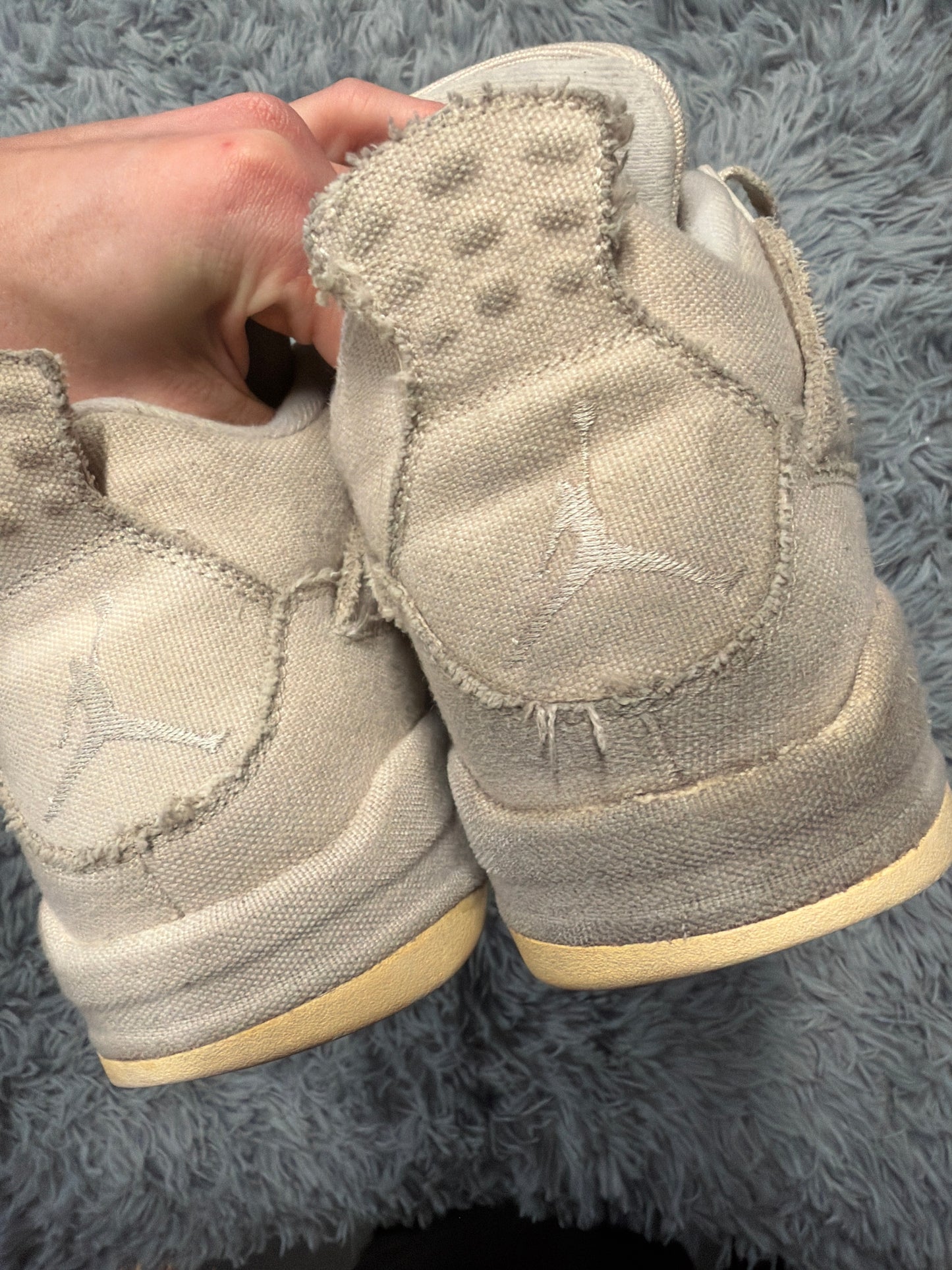 Jordan 4 canvas / size 40,5 / pre-loved