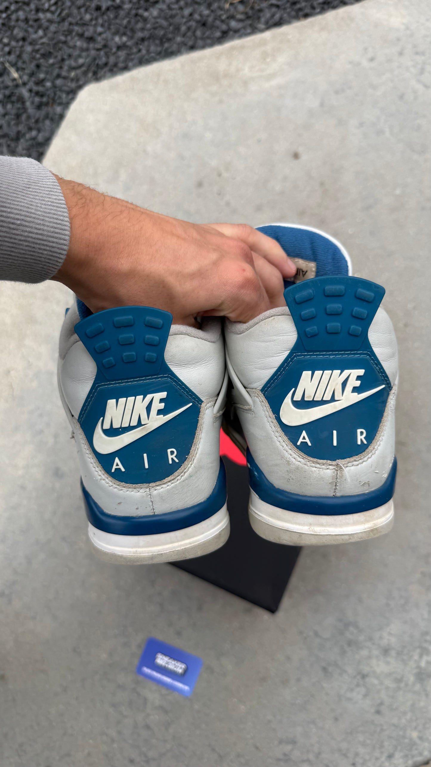 Jordan 4 military blue | 42