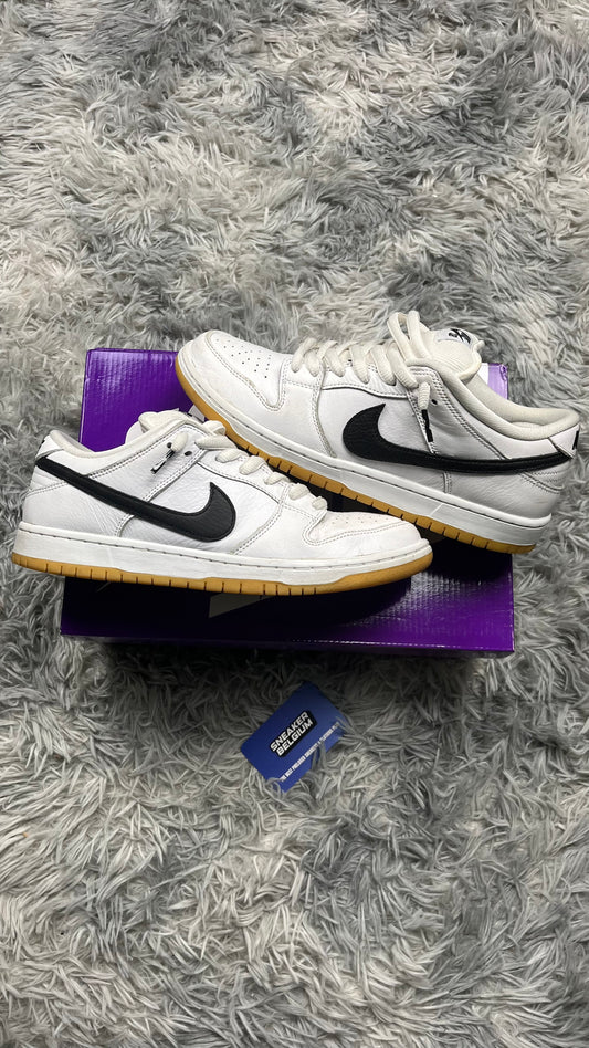 Dunk SB low white gum | 43