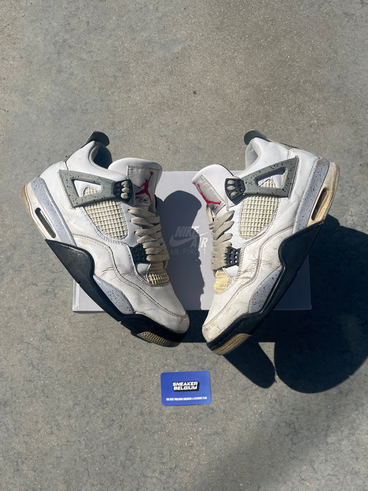 Jordan 4 white cement 2016 | 44