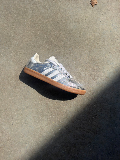 Adidas samba OG metallic silver