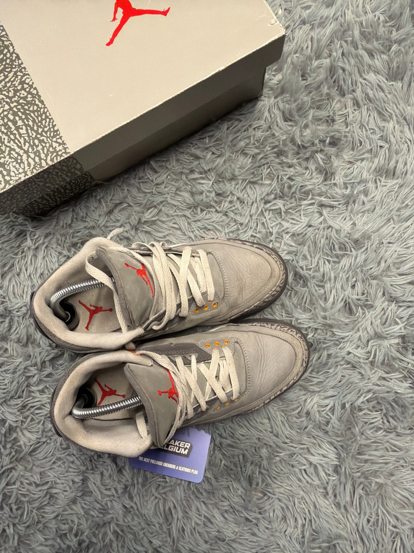 Jordan 3 cool grey / size 40,5 / pre-loved