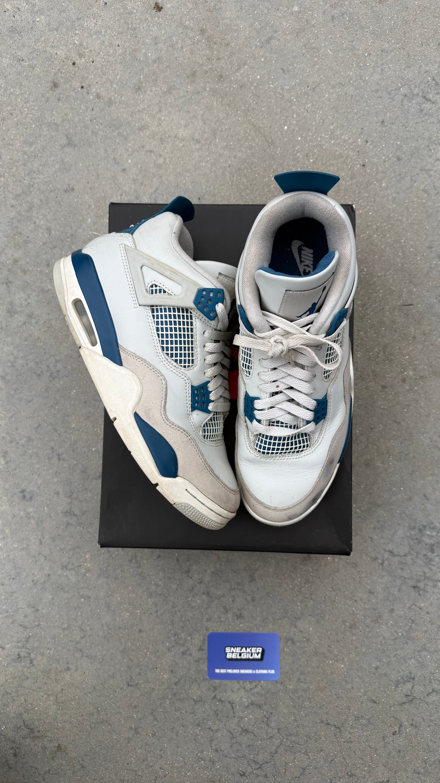 Jordan 4 military blue | 44