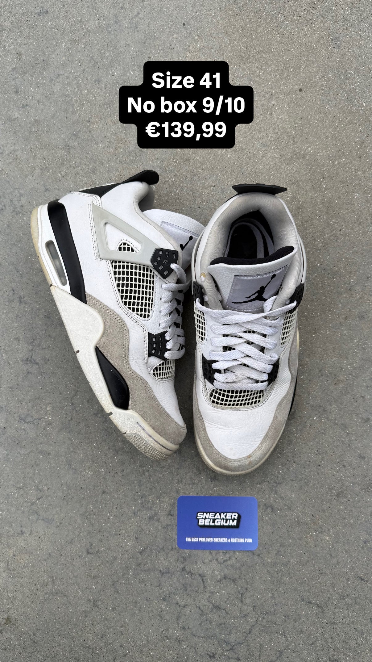 Jordan 4 military black | 41