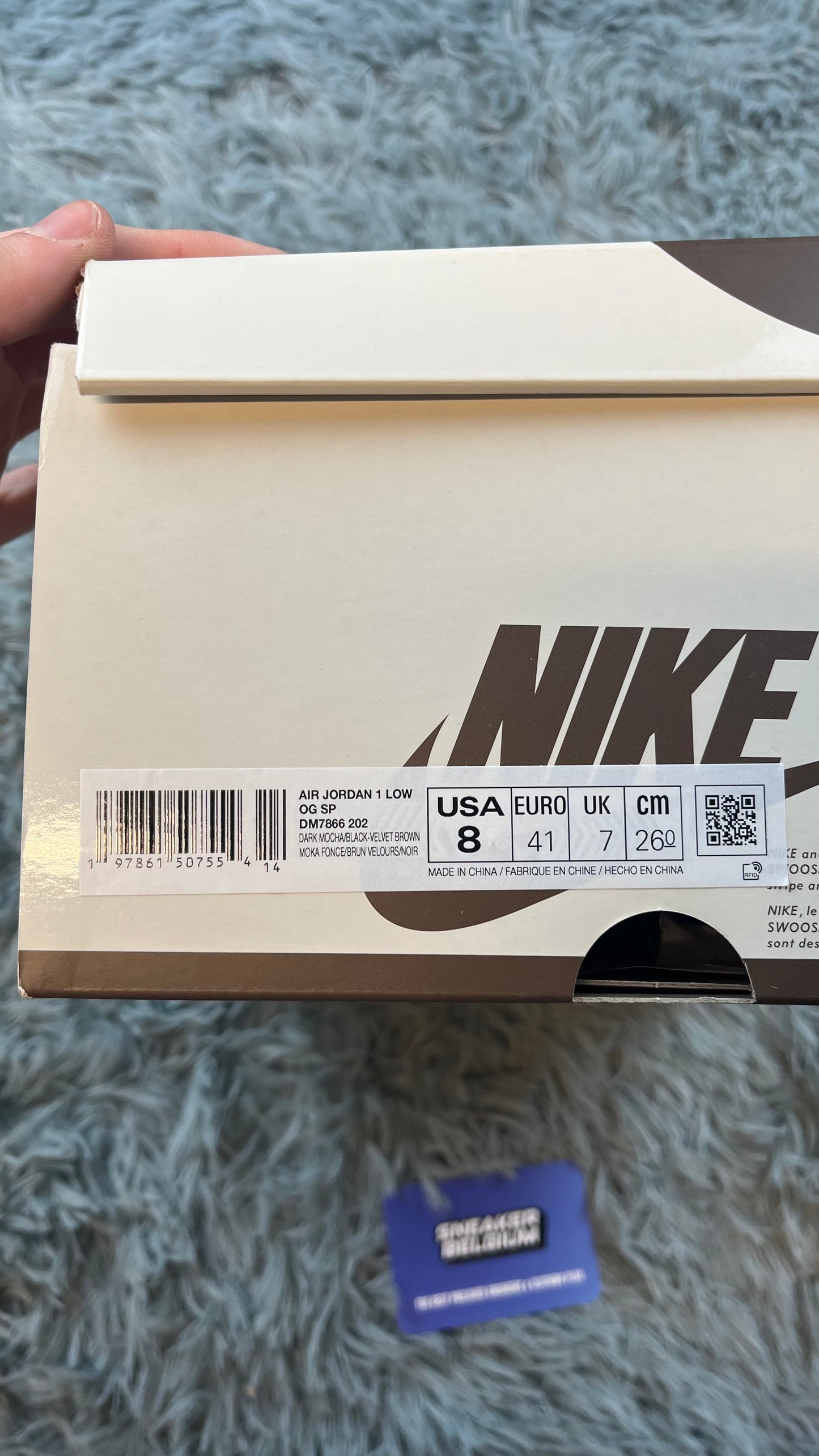 Jordan 1 low x Travis Scott “Velvet Brown” / SIZE 41 / pre-loved