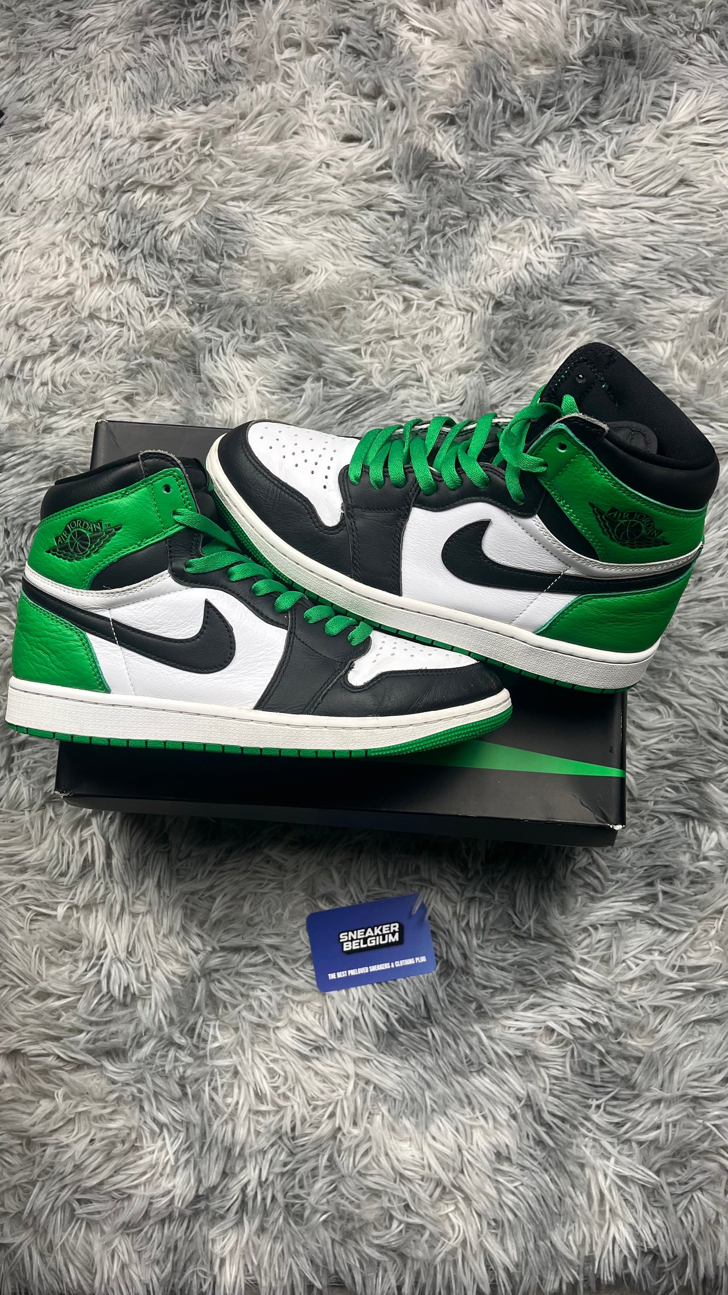 Jordan 1 lucky green 43