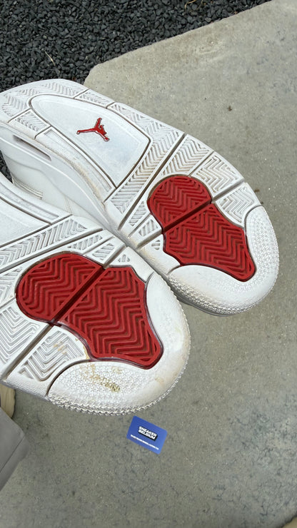 Jordan 4 metallic red | 44