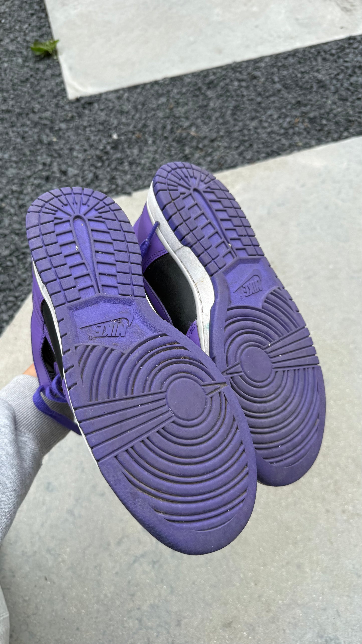 Dunk high purple/black | 42