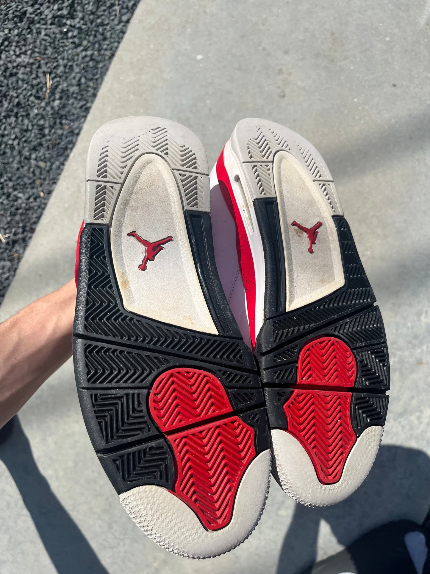 Jordan 4 red cement | 44
