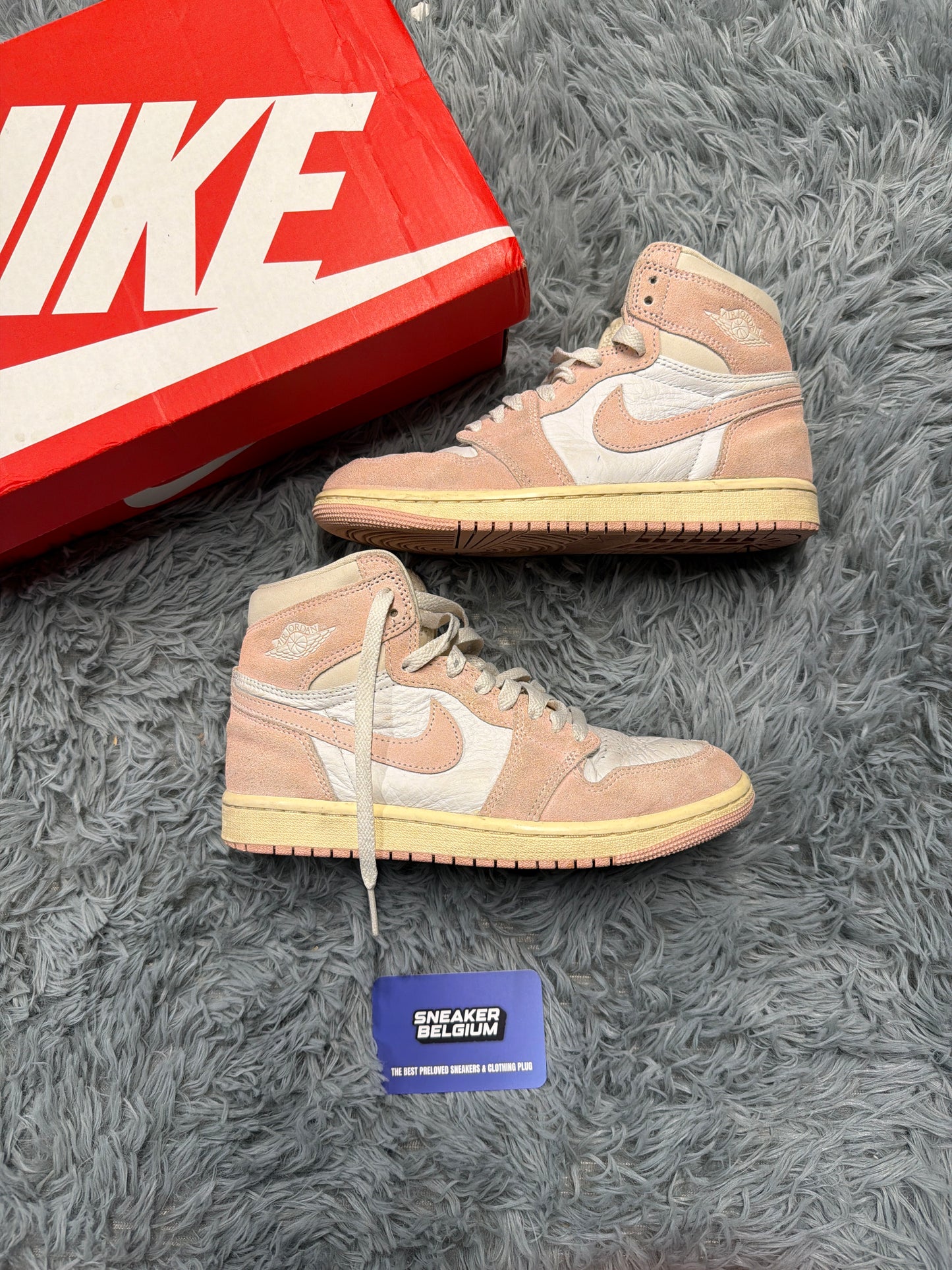 Jordan 1 high washed pink / size 37,5 / pre-loved