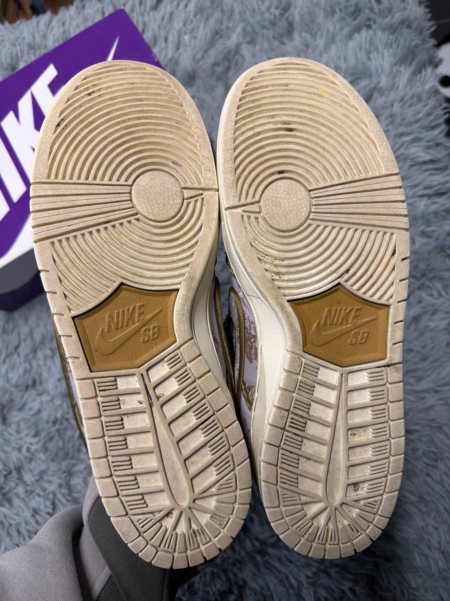 Dunk low SB “football grey” / size 42,5 / Pre-Loved