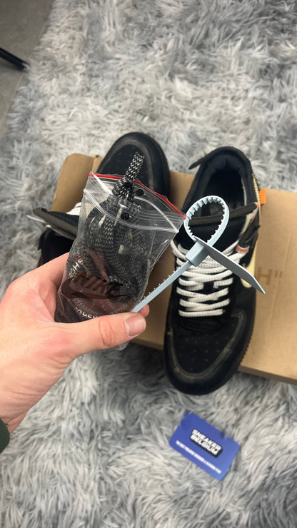 Air force 1 off white black