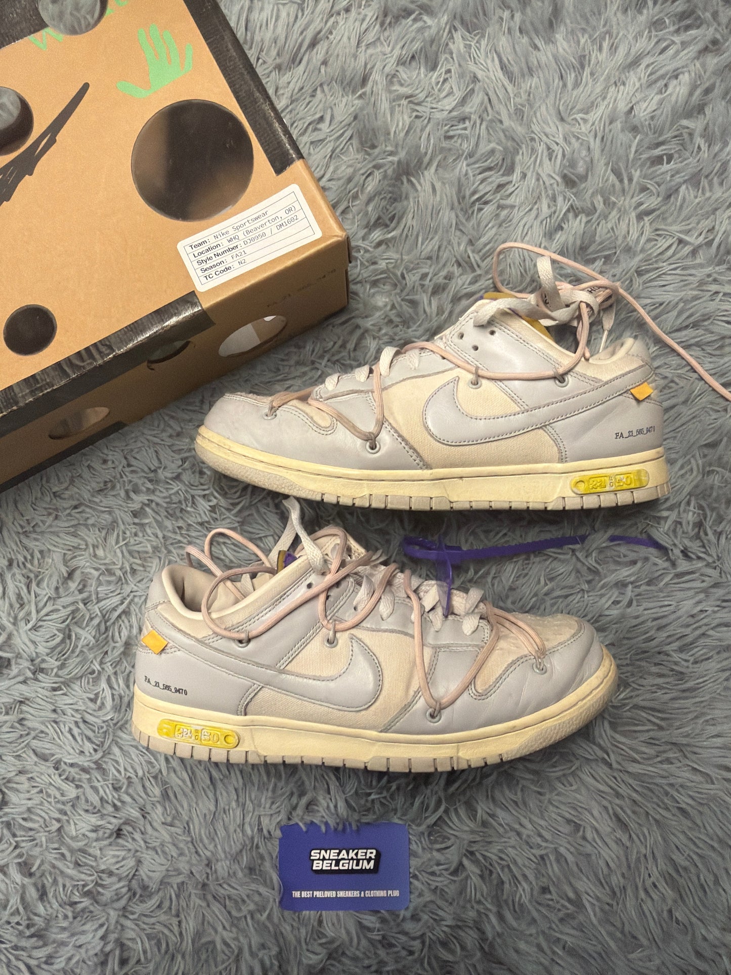 Nike dunk x Off-White “ lot 24/50” / size 44 / Pre-Loved
