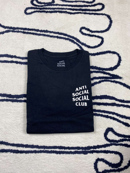 T-shirt black anti social club