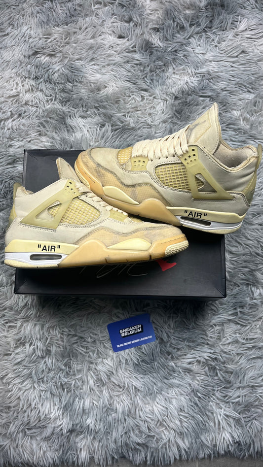 Jordan 4 off white sail 41