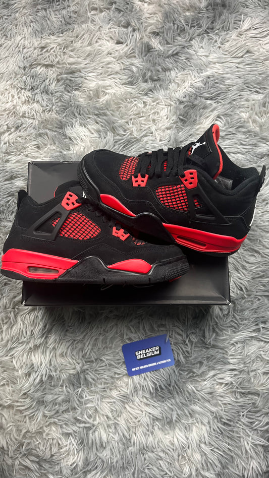 Jordan 4 red thunder 39