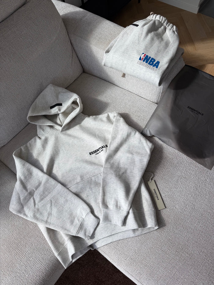 Fear of God Essentials Hoodie – Light Oatmeal