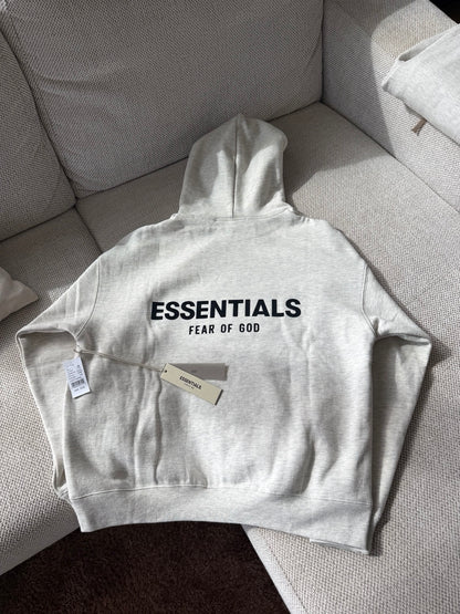 Fear of God Essentials Hoodie – Light Oatmeal