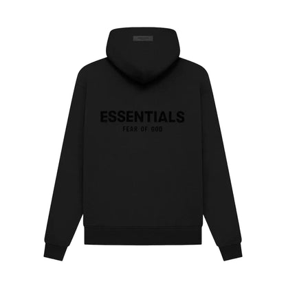 Fear of God Essentials Hoodie – Black / Black