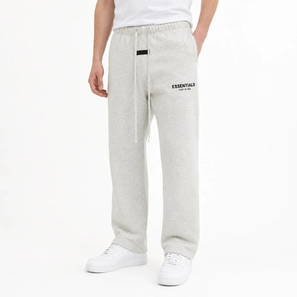 Fear of God Essentials Straight-Leg Sweatpants – Light Oatmeal