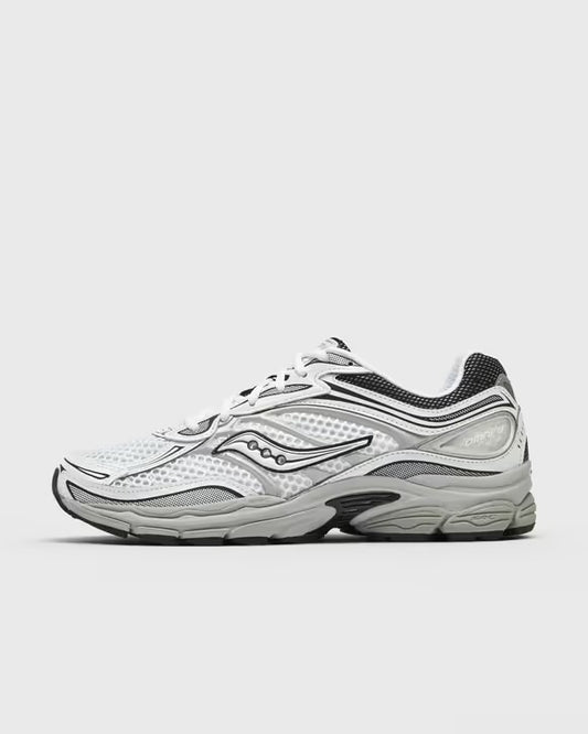 Saucony ProGrid Omni 9 White Silver Black – side view