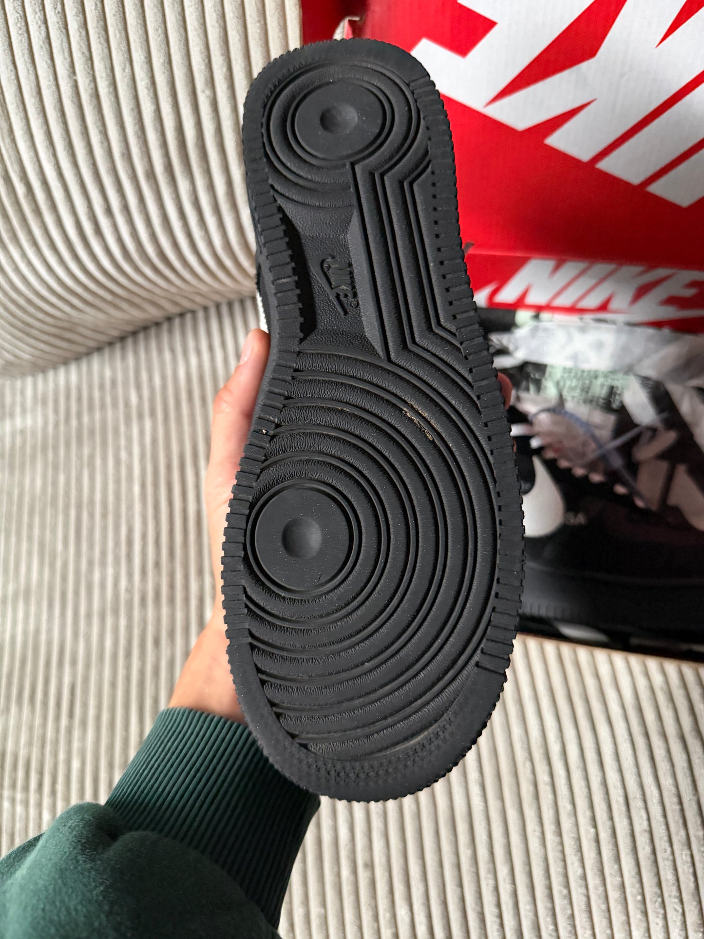 Airforce 1 x Off White black/ EU 40