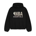 Fear of God Essentials NBA Black Grey Hoodie