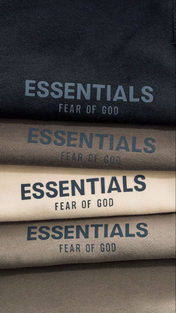 Fear of God Essentials logo colour detail
