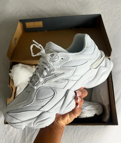 New Balance 9060 Triple White detail