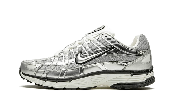 Nike P-6000 Metallic Silver side view