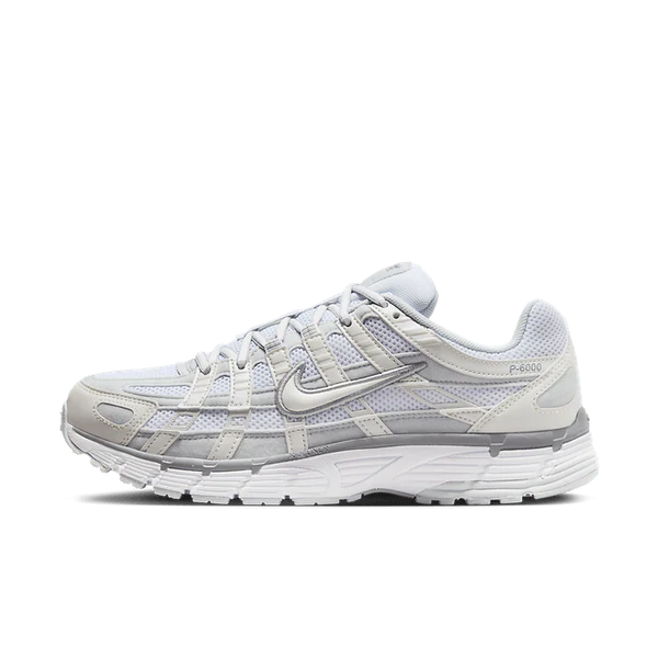 Nike P-6000 Summit White Pure Platinum side view