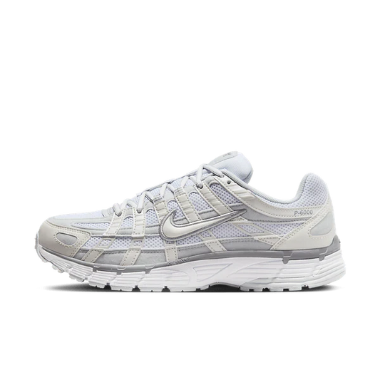 Nike P-6000 Summit White Pure Platinum side view