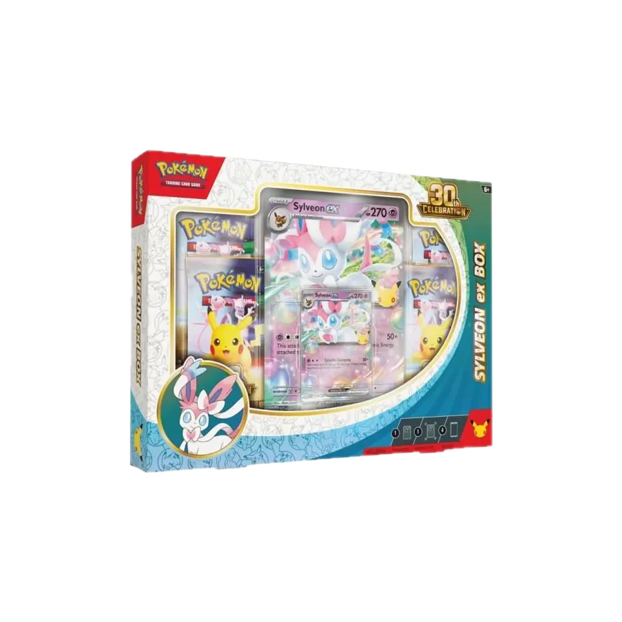 Pokémon 30th Celebration Sylveon EX Box