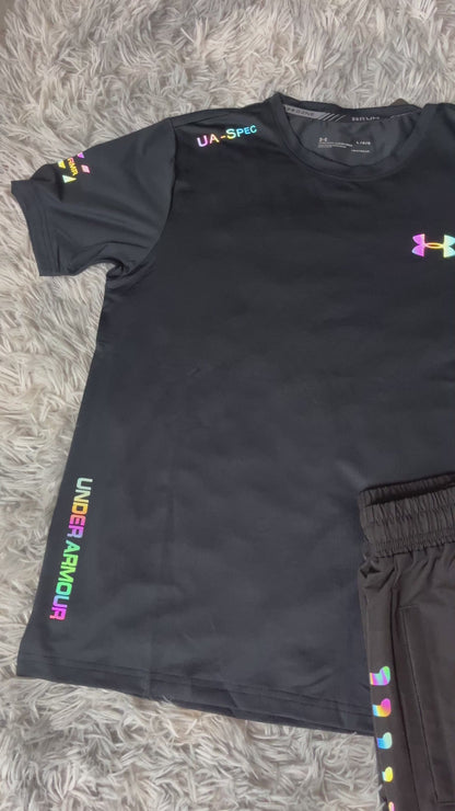 Under armour set shorts + t-shirt