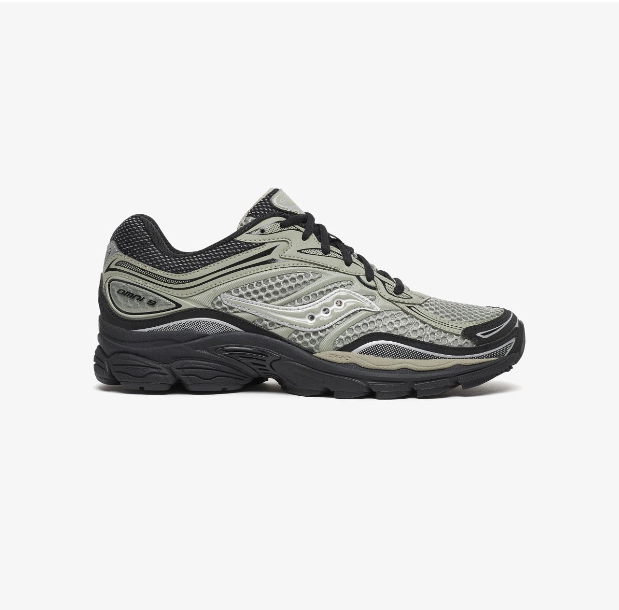 Saucony ProGrid Omni 9 Sage Black side view