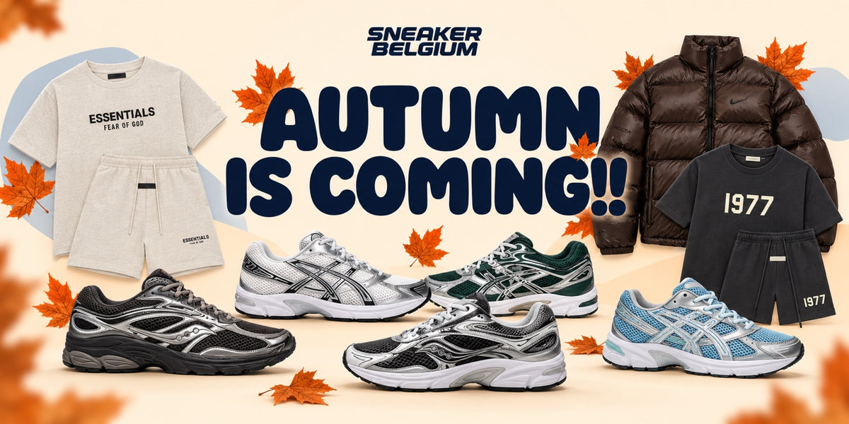 Sneaker Belgium — Autumn is coming! Sneakers, Essentials sets and a Nike jacket.