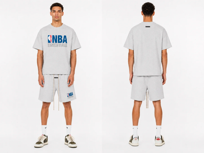 NBA Light Heather Summer Set on model