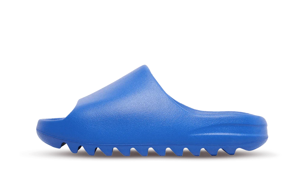 Adidas Yeezy Slide Azure side view